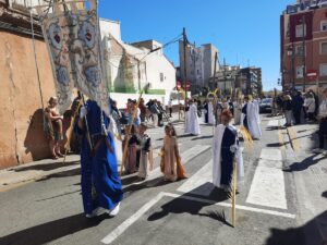 Procesión del Domingo de Ramos en el Marítim